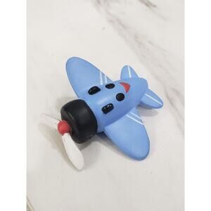 MISFIT Blue JET AIRPLANE Plastic Figure Misfit Toy‎ Rudolph PLAYING MANTIS 2002